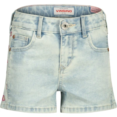 Afbeelding van Vingino Short Dafina Blossom Blauwe jeans 134