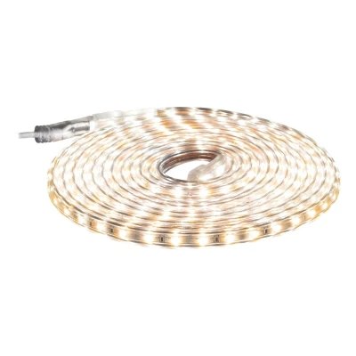 Afbeelding van Warm wit LED Strip IP65 5 Meter 220V Matel