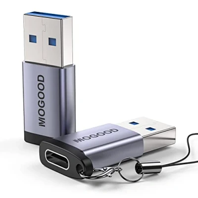 Afbeelding van USB C Vrouwelijk naar A Mannelijke Adapter Type Lader Connector voor Apple MagSafe Watch 7/8 aan Muurplug Laderkabel Power Converter Compatibel met iWatch AirPods CarPlay Galaxy S22