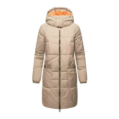 Afbeelding van Navahoo BLI BLA Winterjas, Dames, Maat: Small, Taupe grey