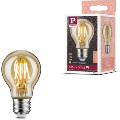 Afbeelding van Paulmann 28715 LED lamp Energielabel F (A G) E27 6.5 W Warmwit (Ø x h) 60 mm 106 1 stuk(s)