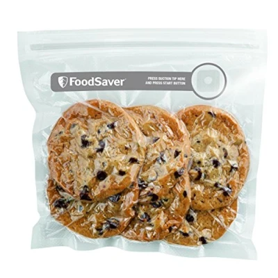 Afbeelding van FoodSaver Fresh Hersluitbare Vacumeerzakken 950 ml 26 Stuks