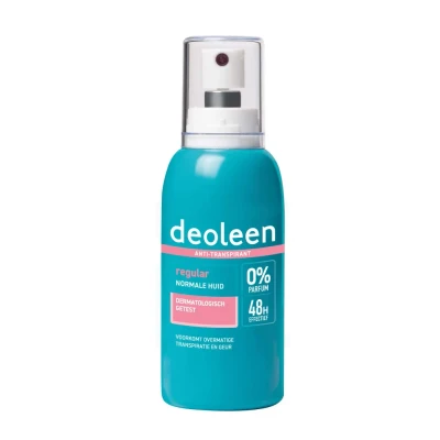Afbeelding van 3x Deoleen Deodorant Regular Pompspray Anti Transpirant 75 ml