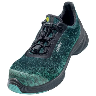 Afbeelding van Uvex Safety, Werkschoenen, 6824249 Lage veiligheidsschoen S1P Schoenmaat (EU): 49 Zwart, Groen, Blauw 1 paar (S1P, 42)