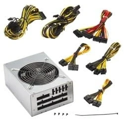 Afbeelding van QNAP PWR PSU 2000W FS01, 2000 W, Volledig modulair, Pc/server, Zilver