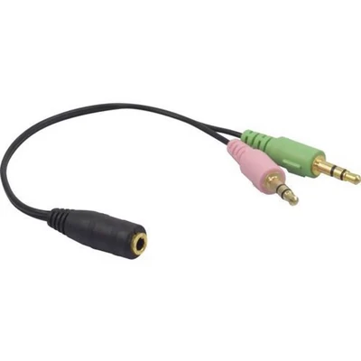 Afbeelding van Adapter jack 3.5 mm CTIA naar micro stereo koptelefoon