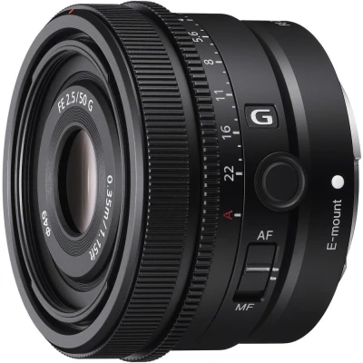 Afbeelding van Sony SEL50F25G Full Frame Lens FE 50mm F2.5 G Premium serie Prime