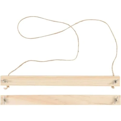 Afbeelding van Creotime poster hangers hout unisex 25 x 2 cm