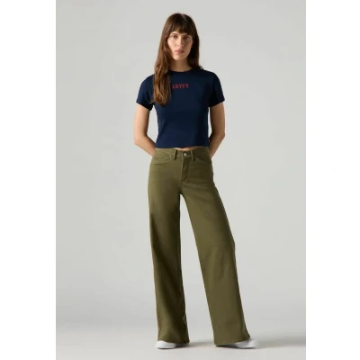 Afbeelding van 318 Styled Shp Wide Leg ivy Green, groen, 30W x 30L