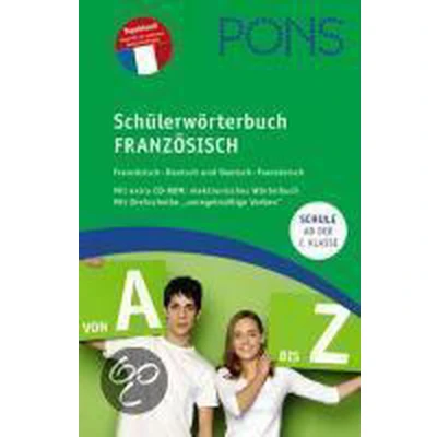 Afbeelding van PONS Schülerwörterbuch Französisch. Ab 3. Lernjahr