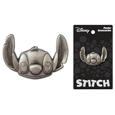 Afbeelding van Monogram Disney Stitch Pin Pewter