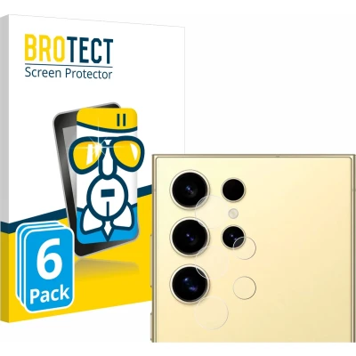 Afbeelding van BROTECT Screenprotector voor Samsung Galaxy S24 Ultra (ALLEEN Camera Lens) Folie Beschermfolie Beschermglas transparant (6 Stuks)