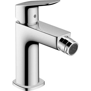 Afbeelding van hansgrohe logis fine a ngreeps bidetmengkraan met trekwaste chroom 71201000