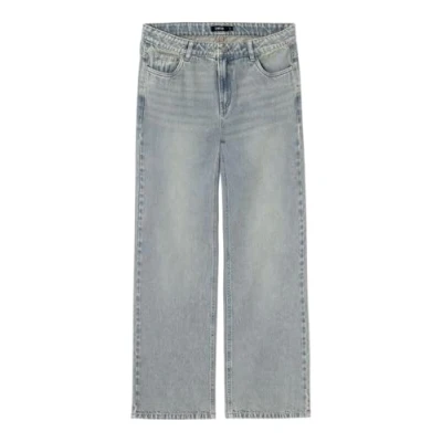Afbeelding van LMTD Straight leg jeans voor kinderen, Maat: 176, Light blue denim