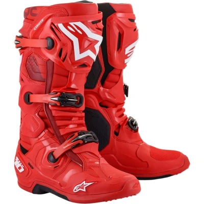 Afbeelding van Alpinestars 2024 Tech 10 Crosslaarzen Rood maat 42