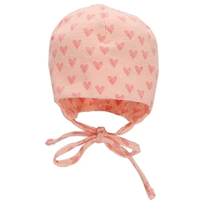 Afbeelding van Sterntaler Beanie harten roze