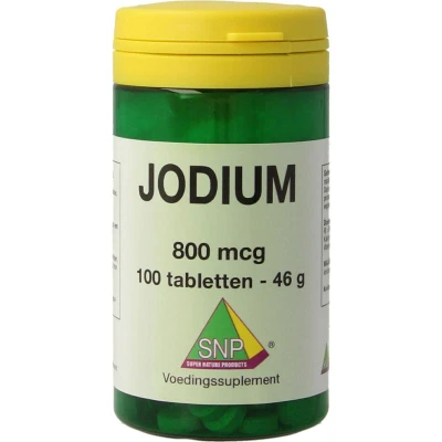 Afbeelding van Jodium &amp; Q10 800 mcg