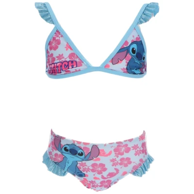 Afbeelding van Lilo &amp; Stitch Bikini Blauw Maat 5/6 Jaar 8721122785904