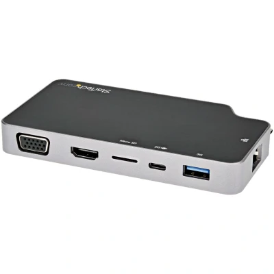 Afbeelding van StarTech.com CDP2HVGUASPD notebook dock &amp; poortreplicator Bedraad USB 3.2 Gen 2 (3.1 2) Type C Z