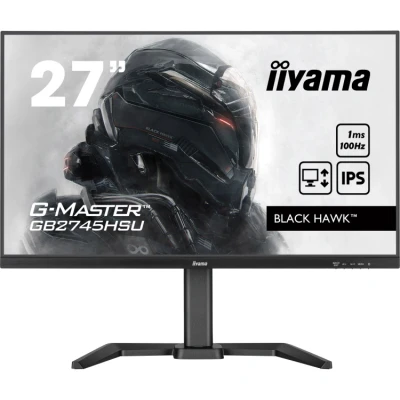 Afbeelding van iiyama G Master Black Hawk GB2745HSU B2 gaming monitor 100Hz, HDMI, DisplayPort, USB, Audio, Adaptive Sync