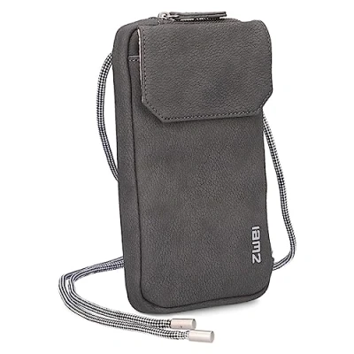Afbeelding van Zwei Mademoiselle.M Phone Bag MP30 Nubuck Stone Unisex Volwassenen, steen, Eén maat, Casual