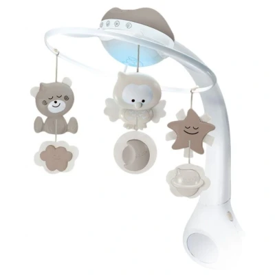 Afbeelding van Infantino Grey 3 in 1 Muziekmobiel &amp; Projector BK 04915