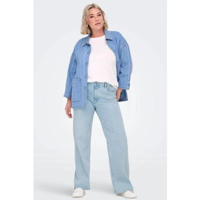 Afbeelding van ONLY CARMAKOMA Jeans Willy Wide Leg Licht blauw 5032