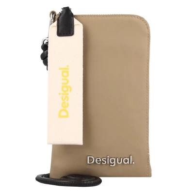 Afbeelding van Desigual Portemonnee Candela Wallet Kaki Taupe