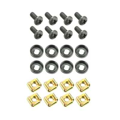 Afbeelding van Adam Hall 5927BLP Rackschroevenset set, 8 Stk., moer Rack accessoire