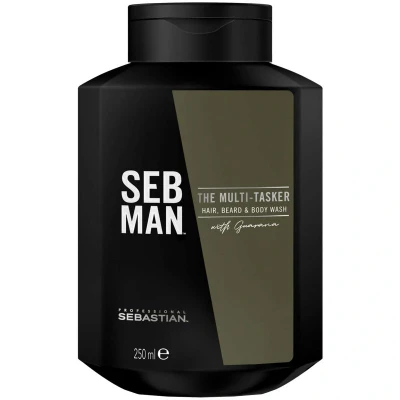 Afbeelding van Seb Man 3 in 1 shampoo voor heren, haar, baard en lichaam