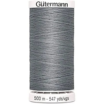Afbeelding van GÜTERMANN ALLESNAAIGAREN 500M, Col.040 GRIJS, PER STUK.