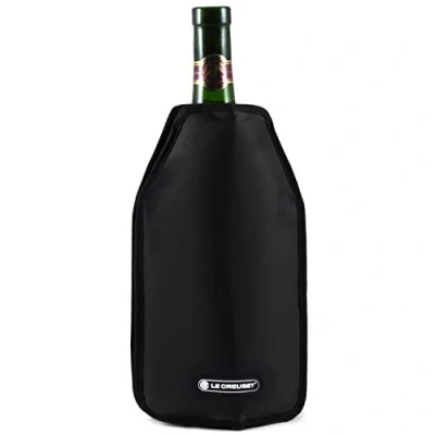 Afbeelding van Le Creuset WA 126 Draagbare Flessenkoeler, voor Wijn En Champagne, Polyester, 1 Fles, Zwart