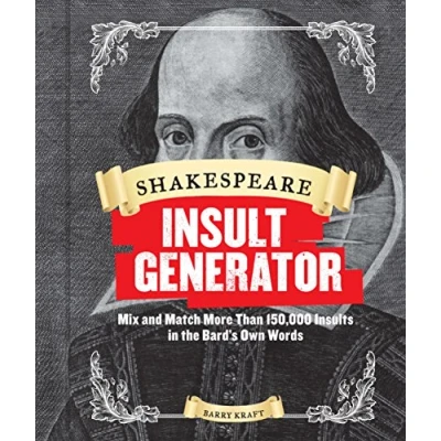 Afbeelding van Shakespeare Insult Generator: Mix and Match More Than 150,000 Insults in the Bard&#039;s Own Words