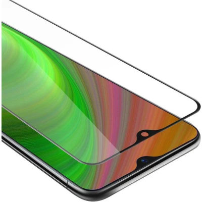 Afbeelding van Cadorabo Screenprotector geschikt voor Oppo R17 NEO Volledig scherm pantserfolie Beschermfolie in TRANSPARANT met ZWART Gehard (Tempered) display beschermglas 9H hardheid 3D Touch
