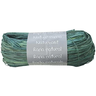 Afbeelding van Clairefontaine raffia natuurlijke bast turquoise