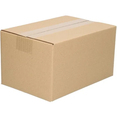 Afbeelding van 20x Verzenddoos 230 x 160 125 mm met rillijnen B golf (± 3,0 mm) Karton Universele verzenddozen