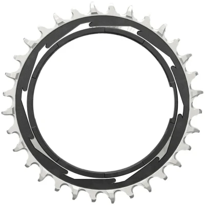 Afbeelding van Sram T type Xxsl D1 Eagle 3 Mm Offset Kettingblad Zilver 36t
