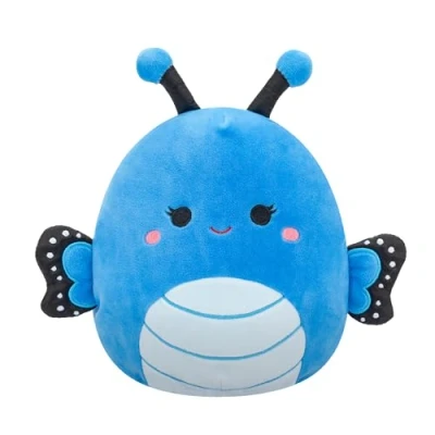 Afbeelding van Squishmallows Originele Peluche van 19 cm Waverly le Papillon Blauw