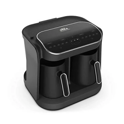 Afbeelding van Arzum Okka Grandio Duo Mokka koffiezetapparaat zwart chroom capaciteit kopjes = 10 display