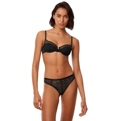 Afbeelding van Triumph Delightful Spotlight Brazilian Slip, Dames, Maat: 44, Dark blue