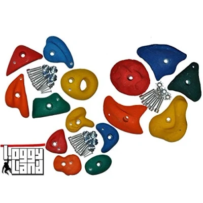 Afbeelding van Loggyland klimstenen set 15 vormen