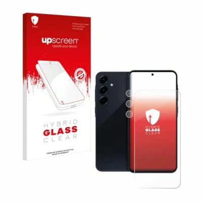Afbeelding van upscreen Screenprotector voor Samsung Galaxy A55 5G (Voor+Camera) Folie Beschermfolie Beschermglas transparant