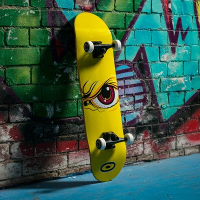 Afbeelding van Osprey Wrath 31&quot; Double Kick Pro Skateboard Abec 7 Ideaal voor Beginners &amp; Trucs