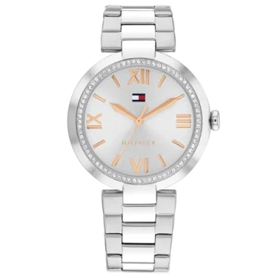 Afbeelding van Tommy Hilfiger Horloge, Dames, Maat: One Size, Silber farbend