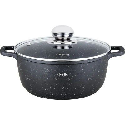 Afbeelding van Kinghoff 1593 Braadpan met Aromaknop 20 cm 2.3 liter