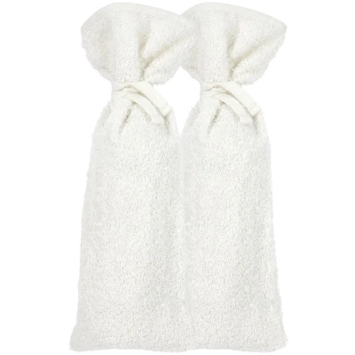 Afbeelding van Meyco Kruikenzak Basic Badstof OffWhite 2 pack