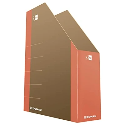 Afbeelding van Donau, Opslag van documenten, Tijdschriftenmap LIFE 330289114 oranje karton, DIN A4 (A4)