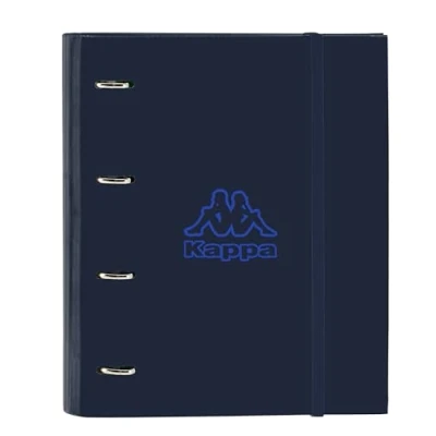 Afbeelding van Ringmap Kappa Blue night Marineblauw 27 x 32 3.5 cm