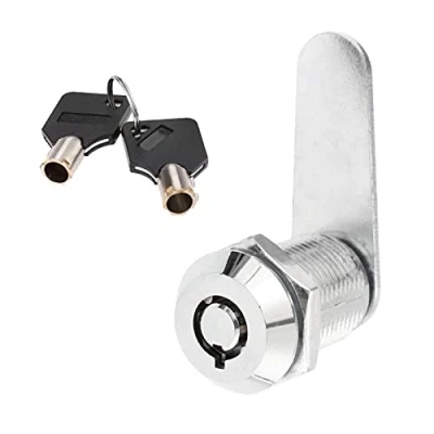Afbeelding van Lade Tubular Cam Lock 25mm Zinklegering Beveiliging Cilinderslot met 2 Sleutels voor Deur Brievenbus Kast