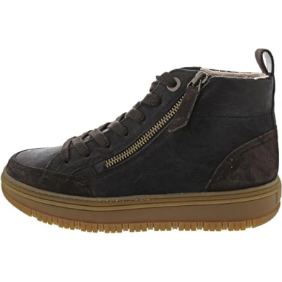 Afbeelding van Paul Green Sneakers hoog, Dames, Maat: 40, Mocca Leer